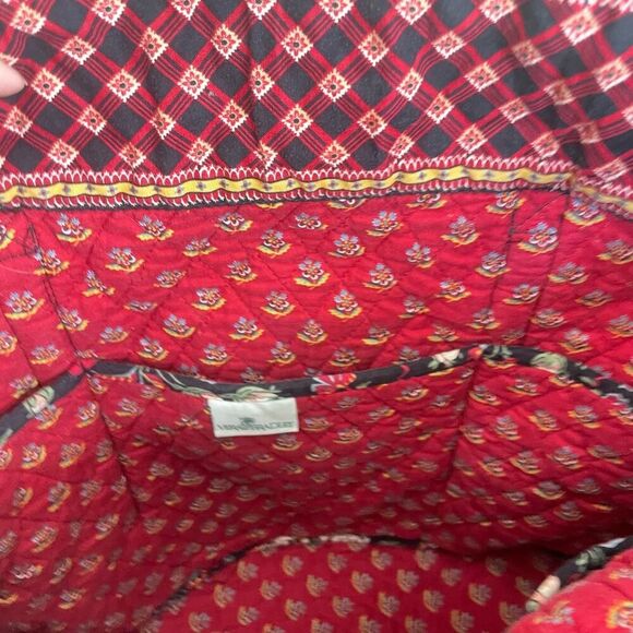 Vera Bradley Matching Set Tote and Makeup Bag #GG - Picture 5 of 16